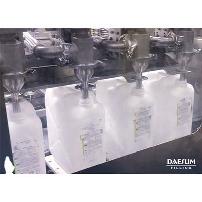 5-40L PLC Controlled Plastic Barrel Jerrycan Small Hole Automatic Liquid Machine Chemical Cleaning Honey Oil Gear Motor Bottle