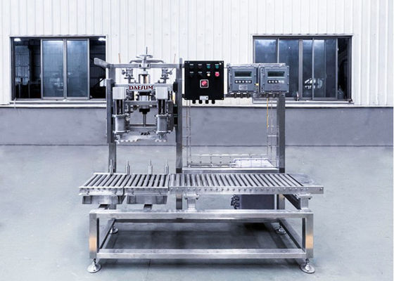 20/25/40L semi-automatische ex proof chemische vloeistof vulmachine
