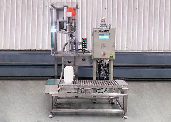 20/25/40L semi-automatische ex proof chemische vloeistof vulmachine